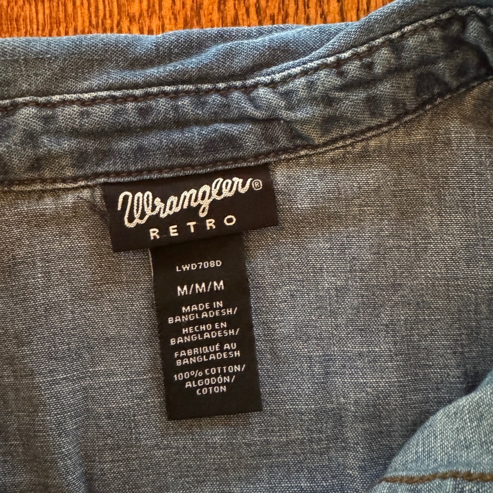 Wrangle Retro Denim Dress